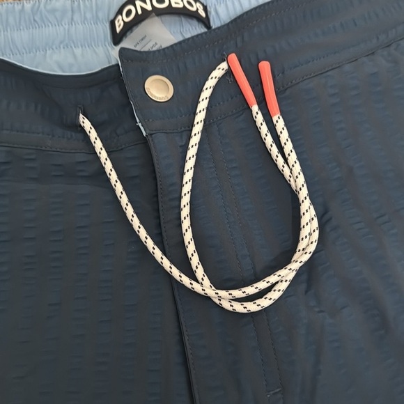 Bonobos Men’s Swim Trunks – Navy Blue – Size L – 7” Inseam – Mesh Lining - Picture 3 of 6